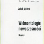Widmontologie nowoczesności — okładka e-booka
