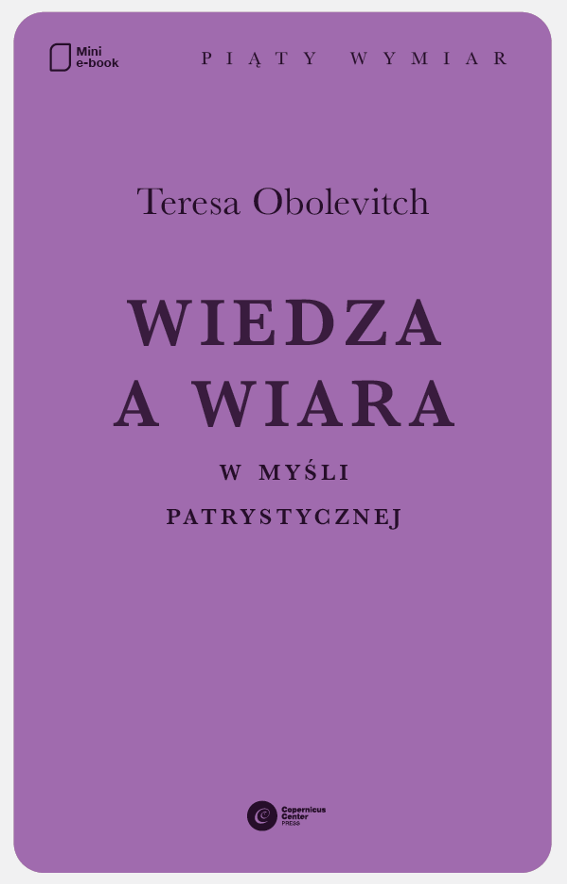Wiedza a wiara w myśli patrystycznej — okładka e-booka