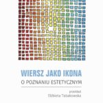 Wiersz jako ikona — okładka e-booka