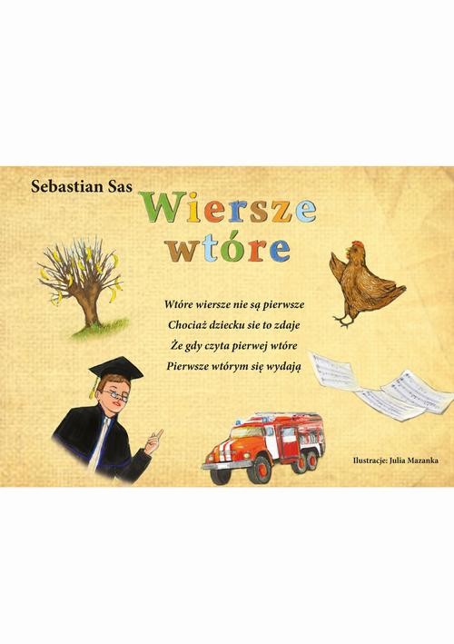 Wiersze wtóre — okładka