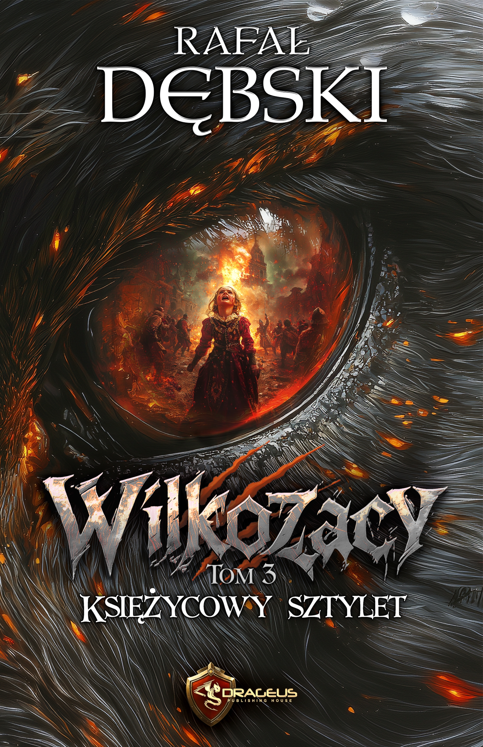 Tytuł: Wilkozacy (#3). Wilkozacy. Tom 3. Księżycowy Sztylet
Autor: Rafał Dębski
Wydawnictwo: Wydawnictwo Drageus
Formaty: EPUB, MOBI