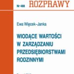 Tytuł: Wiodące wartości w zarządzaniu przedsiębiorstwami rodzinnymi
Autor: Ewa Więcek-Janka
Wydawnictwo: Wydawnictwo Politechniki Poznańskiej
Formaty: PDF