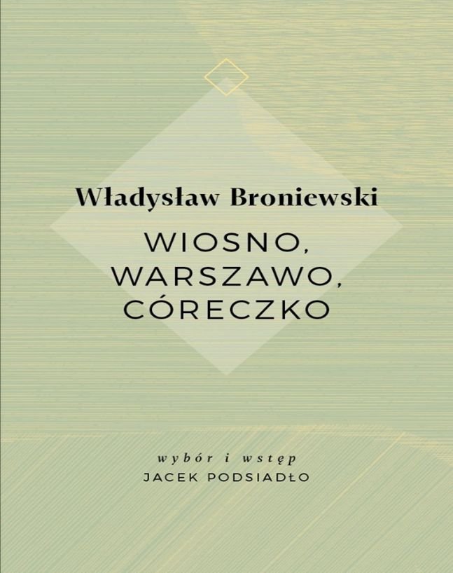 Wiosno, Warszawo, córeczko — okładka e-booka