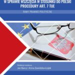 Wniosek Komisji Europejskiej w sprawie wszczęcia w stosunku do Polski procedury art. 7 TUE — okładka e-booka