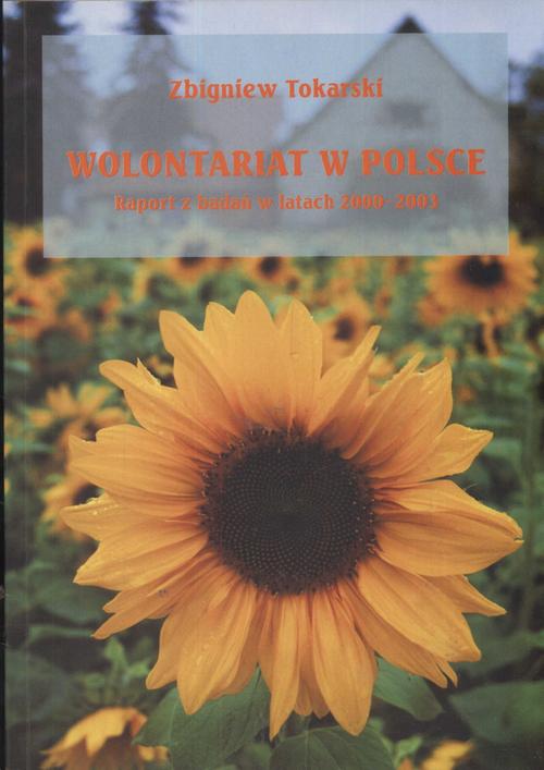 Wolontariat w Polsce. Raport z badań w latach 2000-2003 — okładka e-booka