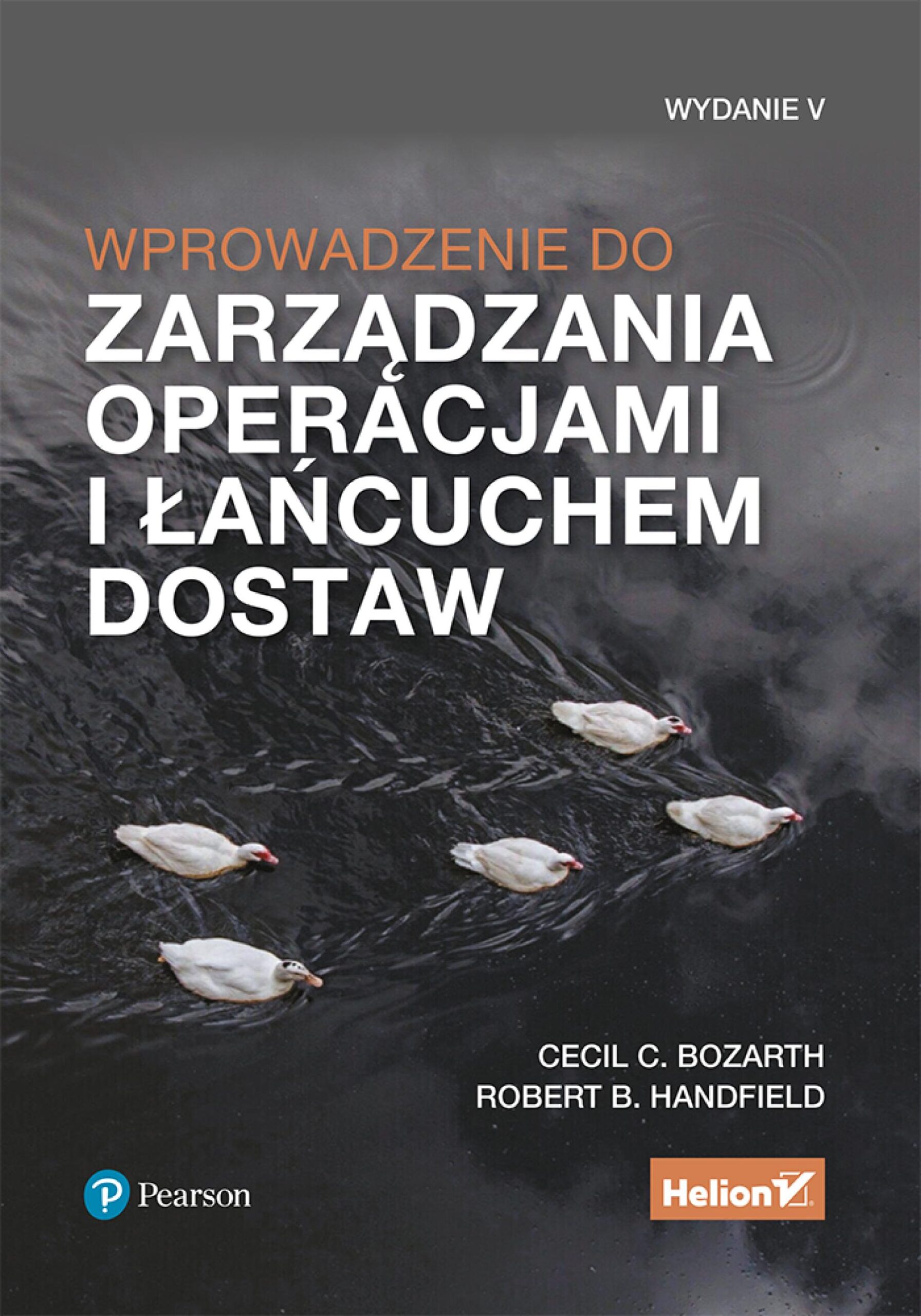 Wprowadzenie do zarządzania operacjami i łańcuchem dostaw. Wydanie V — okładka e-booka