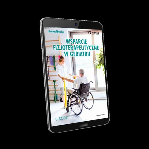 Wsparcie fizjoterapeutyczne w geriatrii — okładka e-booka