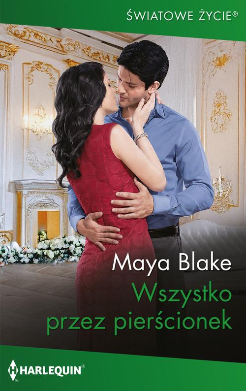 Wszystko przez pierścionek — okładka e-booka