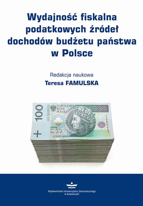 Tytuł: Wydajność fiskalna podatkowych źródeł dochodów budżetu państwa w Polsce
Autor: 
Wydawnictwo: Wydawnictwo Uniwersytetu Ekonomicznego w Katowicach
Formaty: PDF