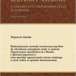 Tytuł: Wykorzystanie metody termicznej sap-flow do określenia przepływu wody w pędach Physocarpus opulifolius (L.) Maxim. i Spiraea japonica L. oraz sposoby ograniczania stresu wodnego u tych roślin w uprawie kontenerowej
Autor: Wojciech Durlak
Wydawnictwo: Uniwersytet Przyrodniczy w Lublinie
Formaty: PDF