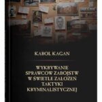 Wykrywanie sprawców zabójstw w świetle założeń taktyki kryminalistycznej — okładka e-booka