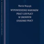 Wypowiedzenie warunków pracy lub płacy w umownym stosunku pracy — okładka e-booka