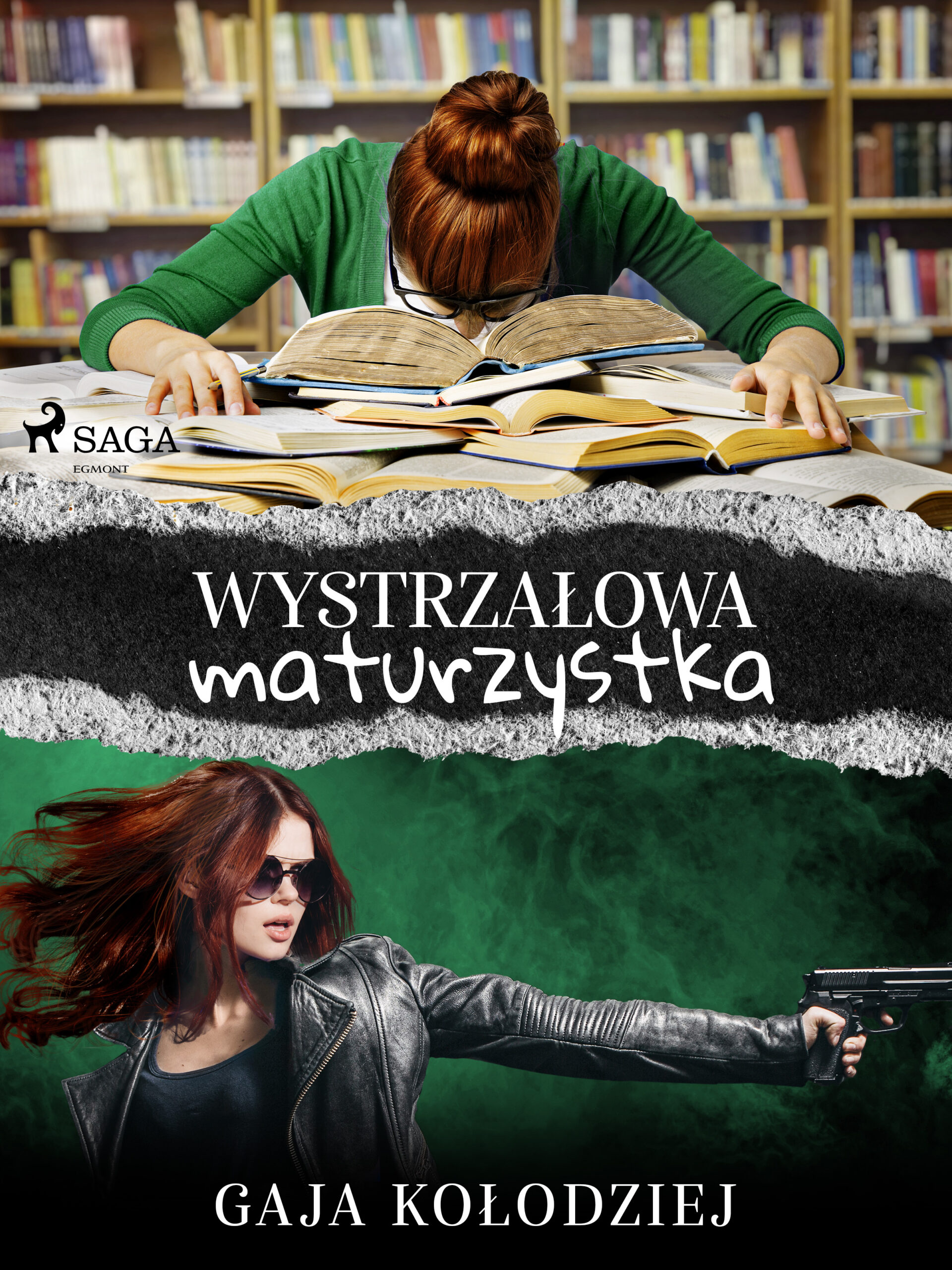 Wystrzałowa maturzystka — okładka e-booka