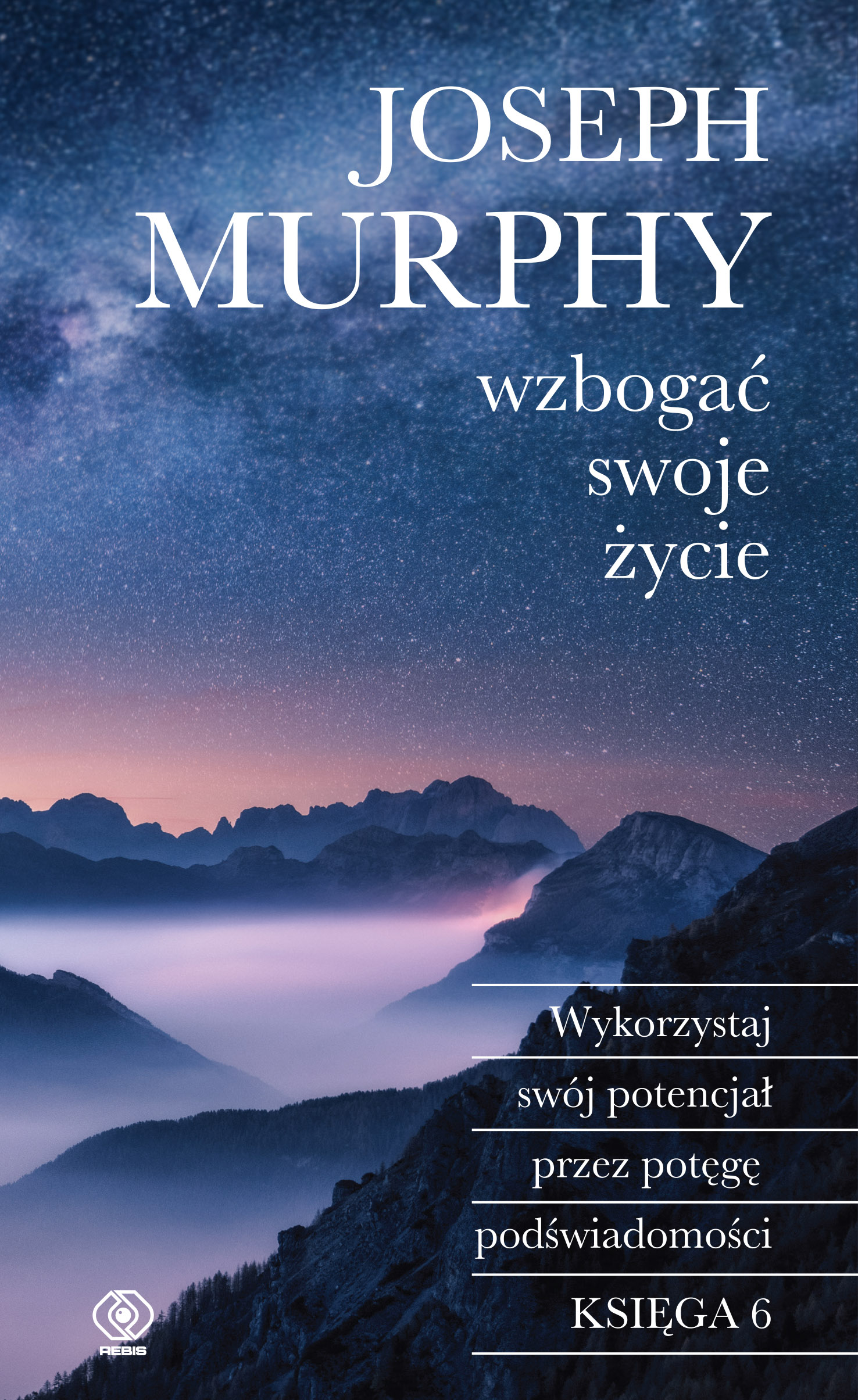 Tytuł: Wzbogać swoje życie. Wykorzystaj swój potencjał przez potęgę podświadomości
Autor: Joseph Murphy
Wydawnictwo: REBIS
Formaty: EPUB, MOBI