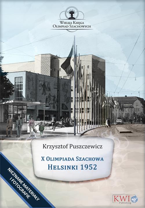 X Olimpiada Szachowa - Helsinki 1952 — okładka e-booka