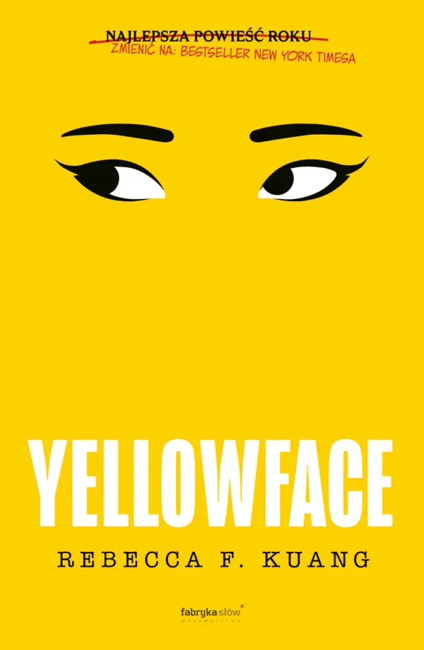Yellowface — okładka e-booka
