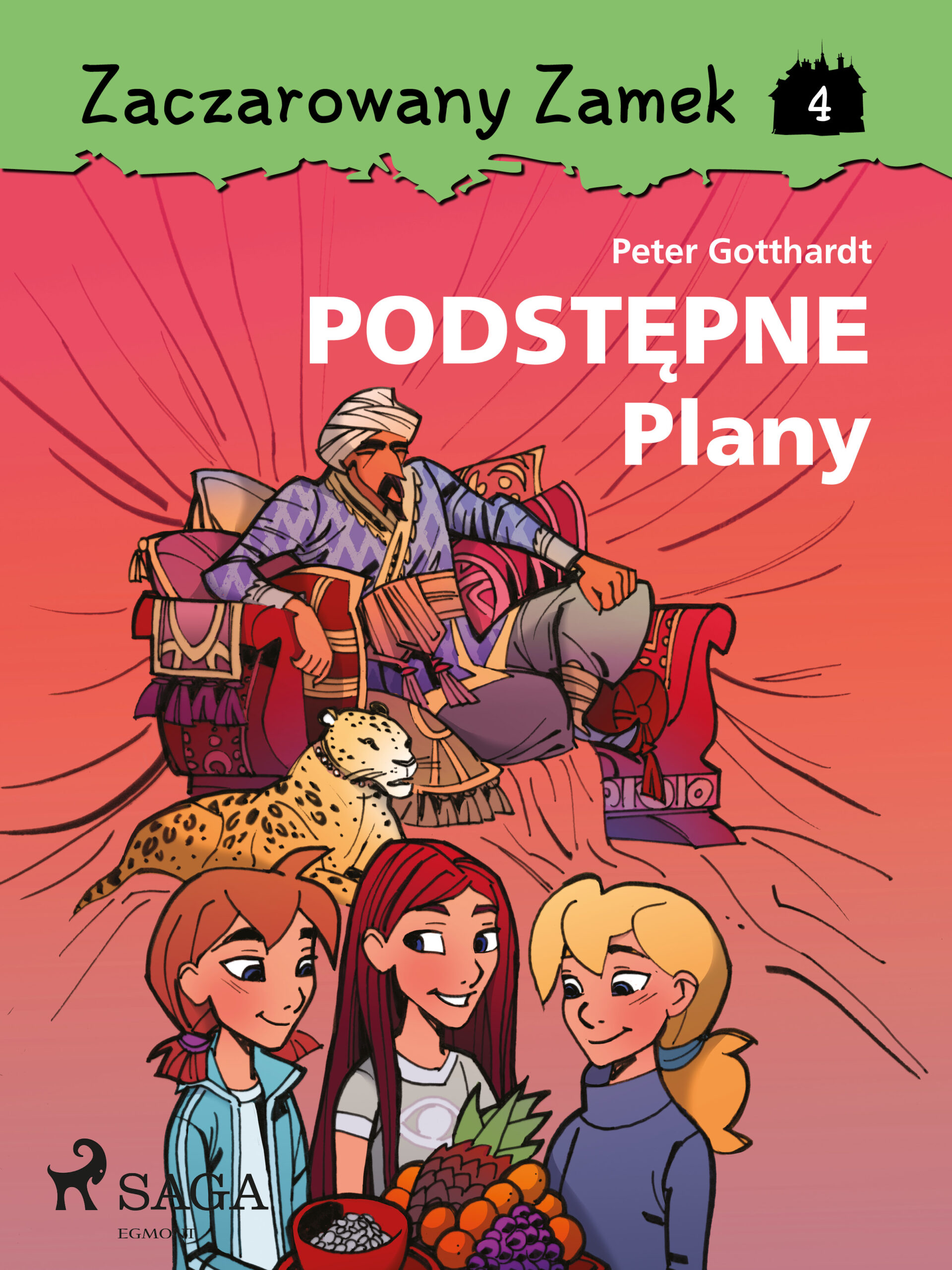 Zaczarowany Zamek. Zaczarowany Zamek 4 - Podstępne Plany (#4) — okładka e-booka