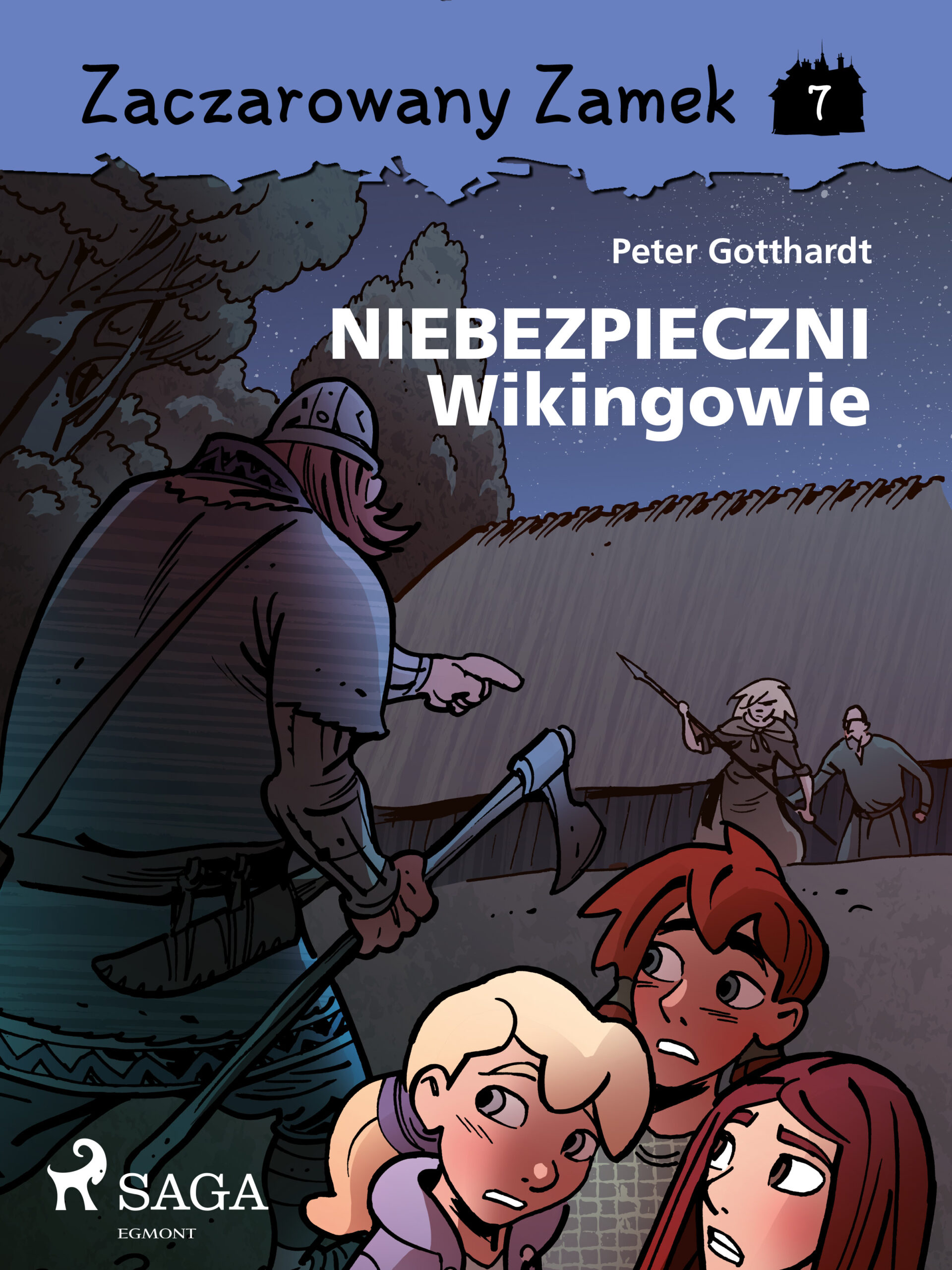 Zaczarowany Zamek. Zaczarowany Zamek 7 - Niebezpieczni Wikingowie (#7) — okładka e-booka