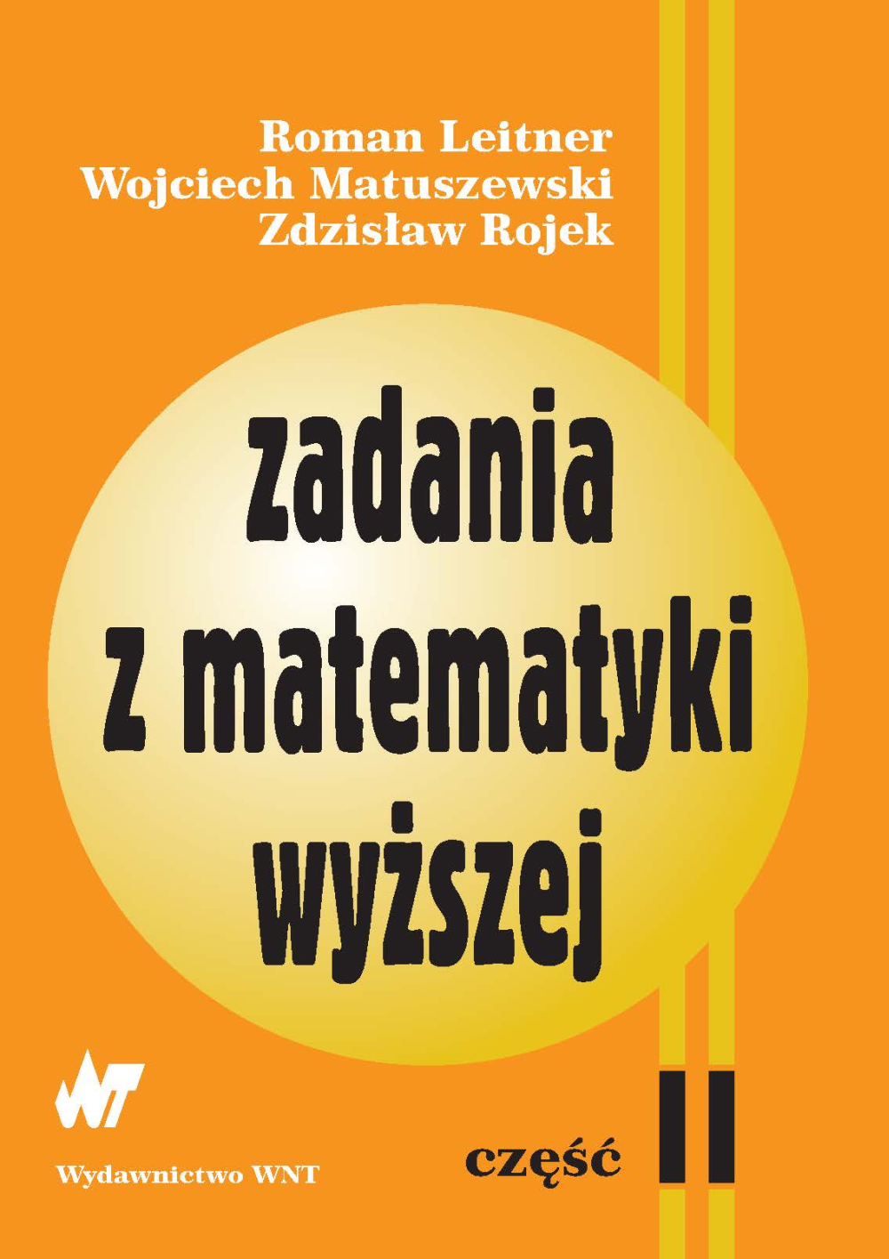 Zadania matematyki wyższej. Część II — okładka e-booka