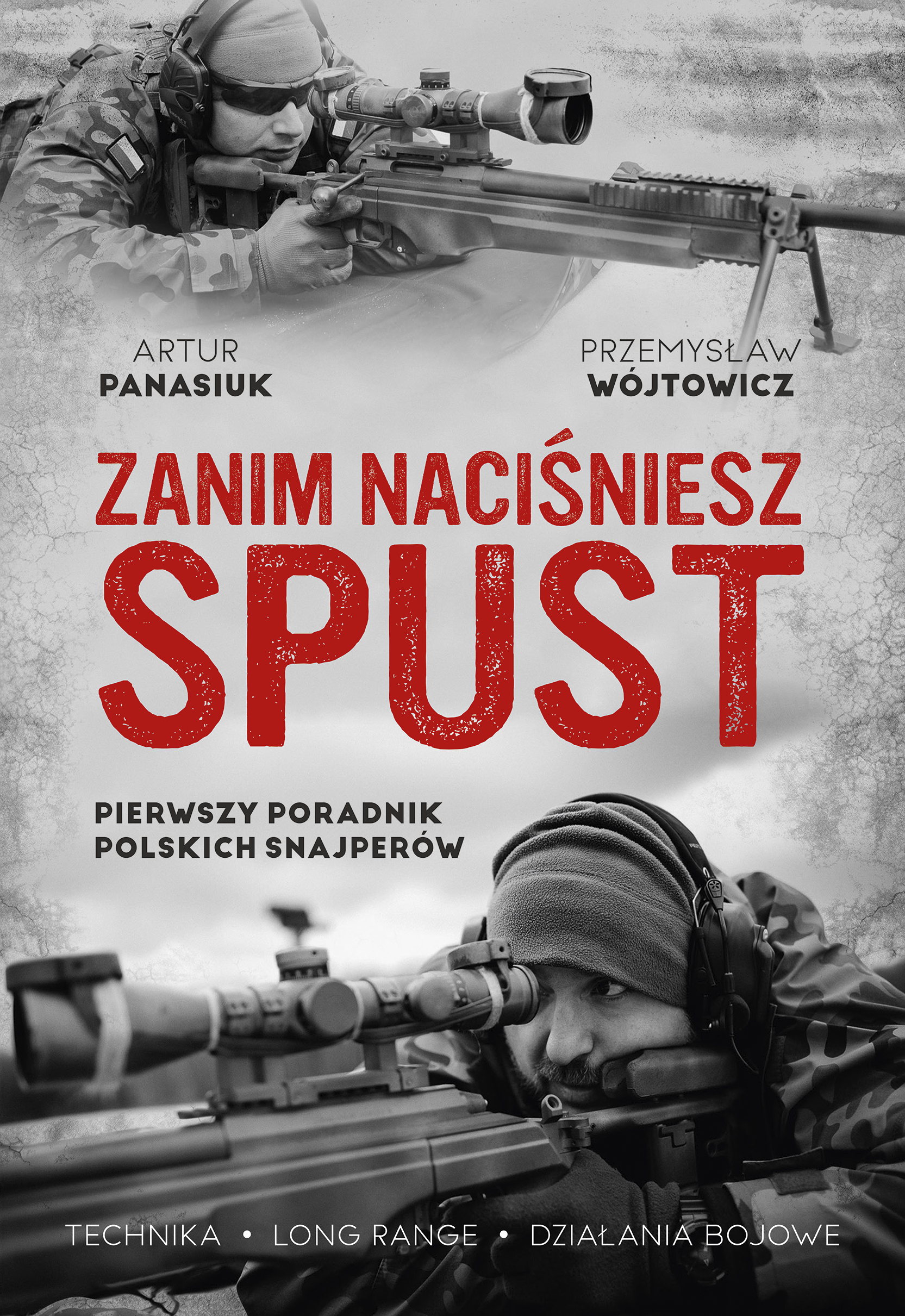 Zanim naciśniesz spust. Pierwszy poradnik polskich snajperów — okładka e-booka