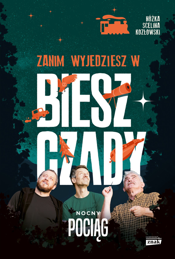Zanim wyjedziesz w Bieszczady. Nocny pociąg — okładka e-booka