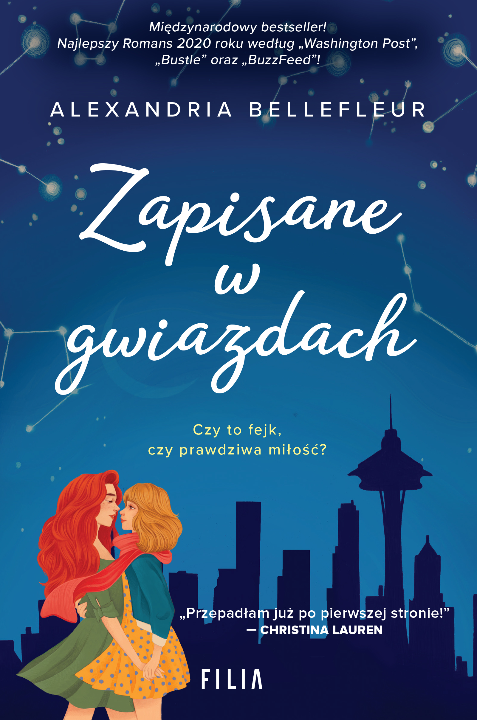Tytuł: Zapisane w gwiazdach
Autor: Alexandria Bellefleur
Wydawnictwo: FILIA
Formaty: EPUB, MOBI