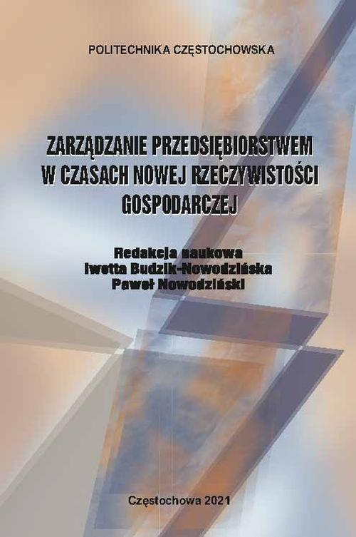 Tytuł: Zarządzanie przedsiębiorstwem w czasach nowej rzeczywistości gospodarczej
Autor: 
Wydawnictwo: Politechnika Częstochowska
Formaty: PDF