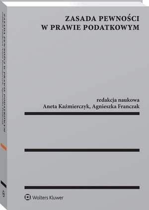 Tytuł: Zasada pewności w prawie podatkowym
Autor: Wojciech Morawski, Hanna Litwińczuk, Paweł Borszowski, Bogumił Brzeziński, Krzysztof Lasiński-Sulecki, Tomasz Woźniak, Aneta Kaźmierczyk, Krzysztof Koślicki, Dagmara Dominik-Ogińska, Jadwiga Glumińska-Pawlic, Jowita Pustuł, Adam Nita, Paweł Szczęśniak, Hanna Filipczyk, Jacek Lachner, Jolanta Loranc-Borkowska, Ewelina Badura, Artur Halasz, Beata Rogowska-Rajda, Agnieszka Franczak, Szymon Obuchowski, Barbara Nita-Światłowska, Krzysztof Cień, Edgar Drozdowski, Magdalena Jarczok-Guzy, Agata Kłosińska, Piotr Podsiadło, Jerzy Pukała, Jolanta Tyrkiel
Wydawnictwo: Wolters Kluwer
Formaty: PDF