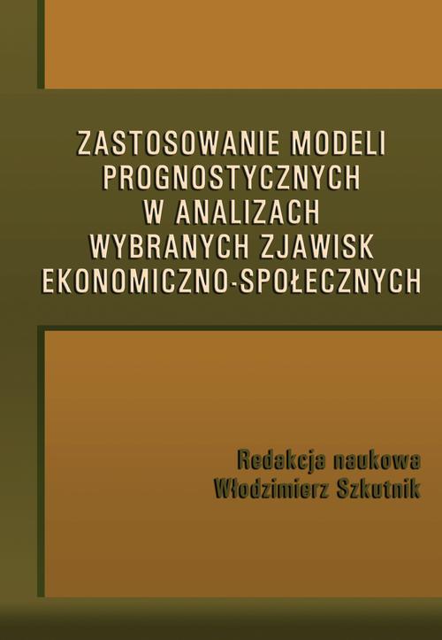 Tytuł: Zastosowanie modeli prognostycznych w analizach wybranych zjawisk ekonomiczno-społecznych
Autor:
Wydawnictwo: Wydawnictwo Uniwersytetu Ekonomicznego w Katowicach
Formaty: PDF