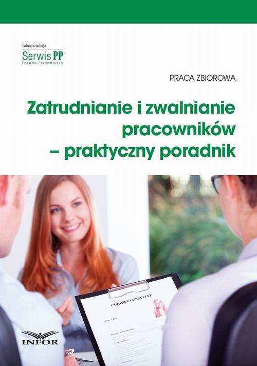 Zatrudnianie i zwalnianie pracowników – praktyczny poradnik — okładka e-booka