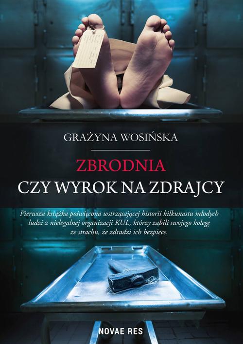 Zbrodnia czy wyrok na zdrajcy — okładka e-booka