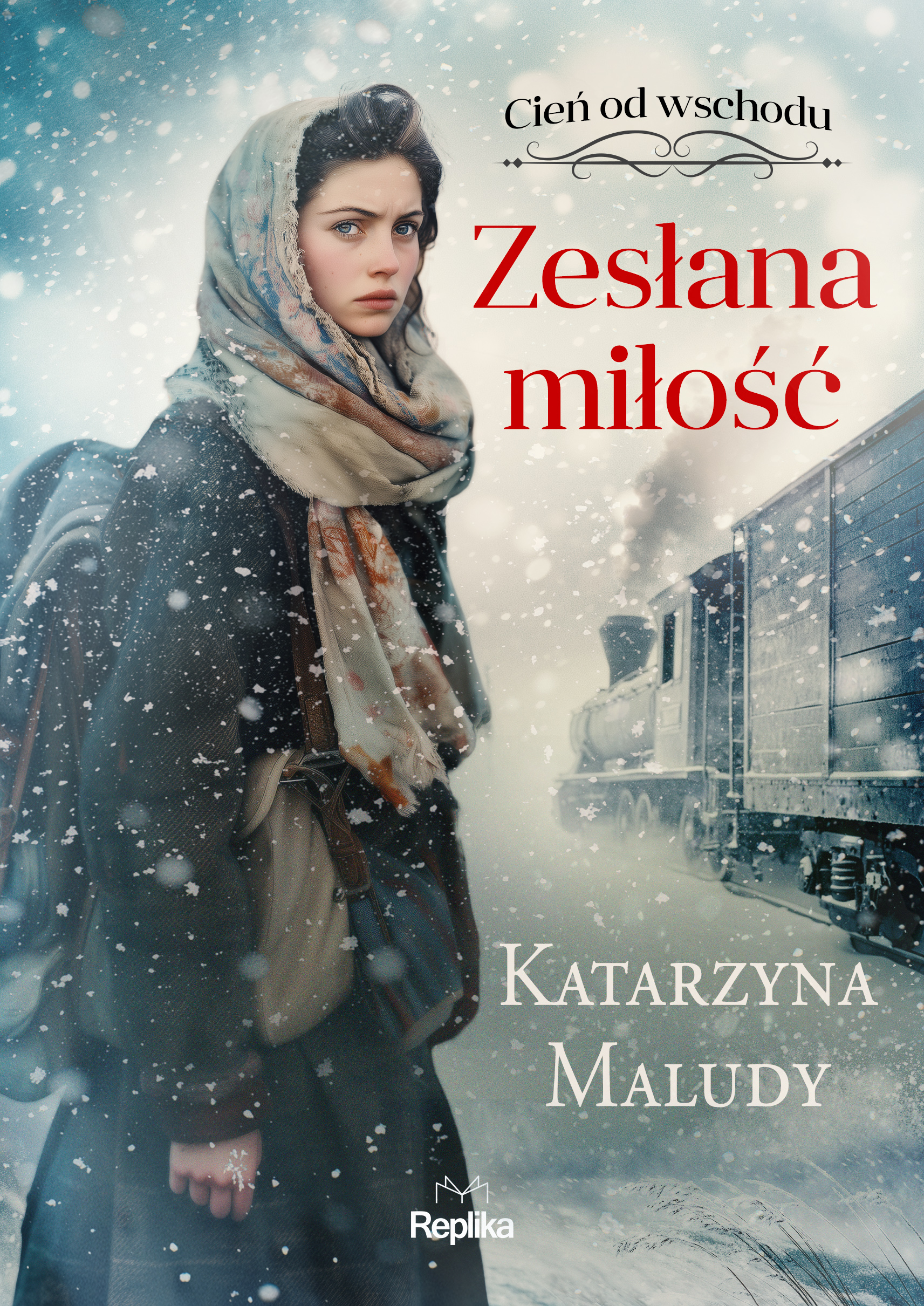 Tytuł: Zesłana miłość. Cień od wschodu, tom 1
Autor: Katarzyna Maludy
Wydawnictwo: Replika
Formaty: EPUB, MOBI