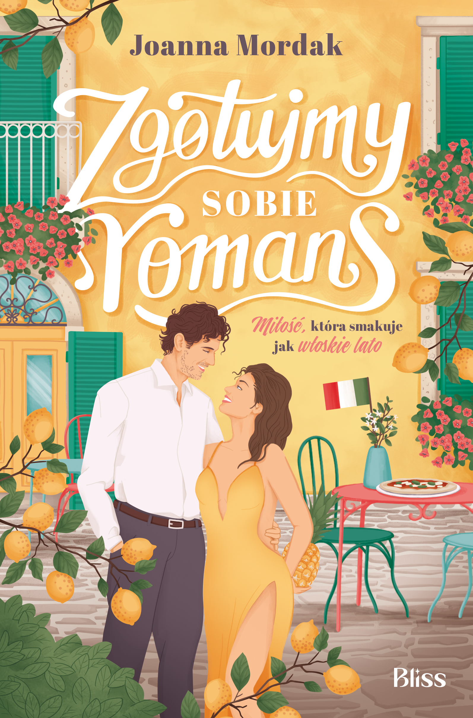 Tytuł: Zgotujmy sobie romans
Autor: Joanna Mordak
Wydawnictwo: Bliss
Formaty: EPUB, MOBI