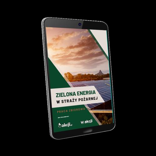 Zielona energia w straży pożarnej — okładka e-booka
