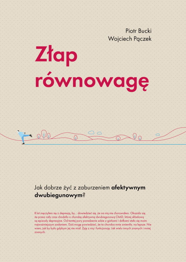 Złap równowagę. Jak dobrze żyć z zaburzeniem afektywnym dwubiegunowym? — okładka