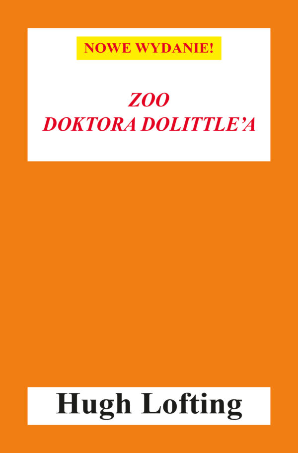 Zoo doktora Dolittle'a — okładka e-booka