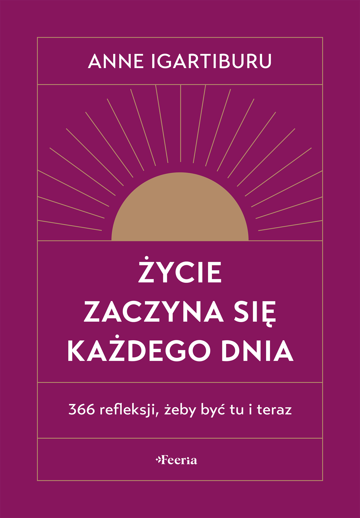 Tytuł: Życie zaczyna się każdego dnia. 366 refleksji, żeby być tu i teraz
Autor: Anne Igartiburu
Wydawnictwo: Wydawnictwo JK (Aha, Feeria)
Formaty: EPUB, MOBI