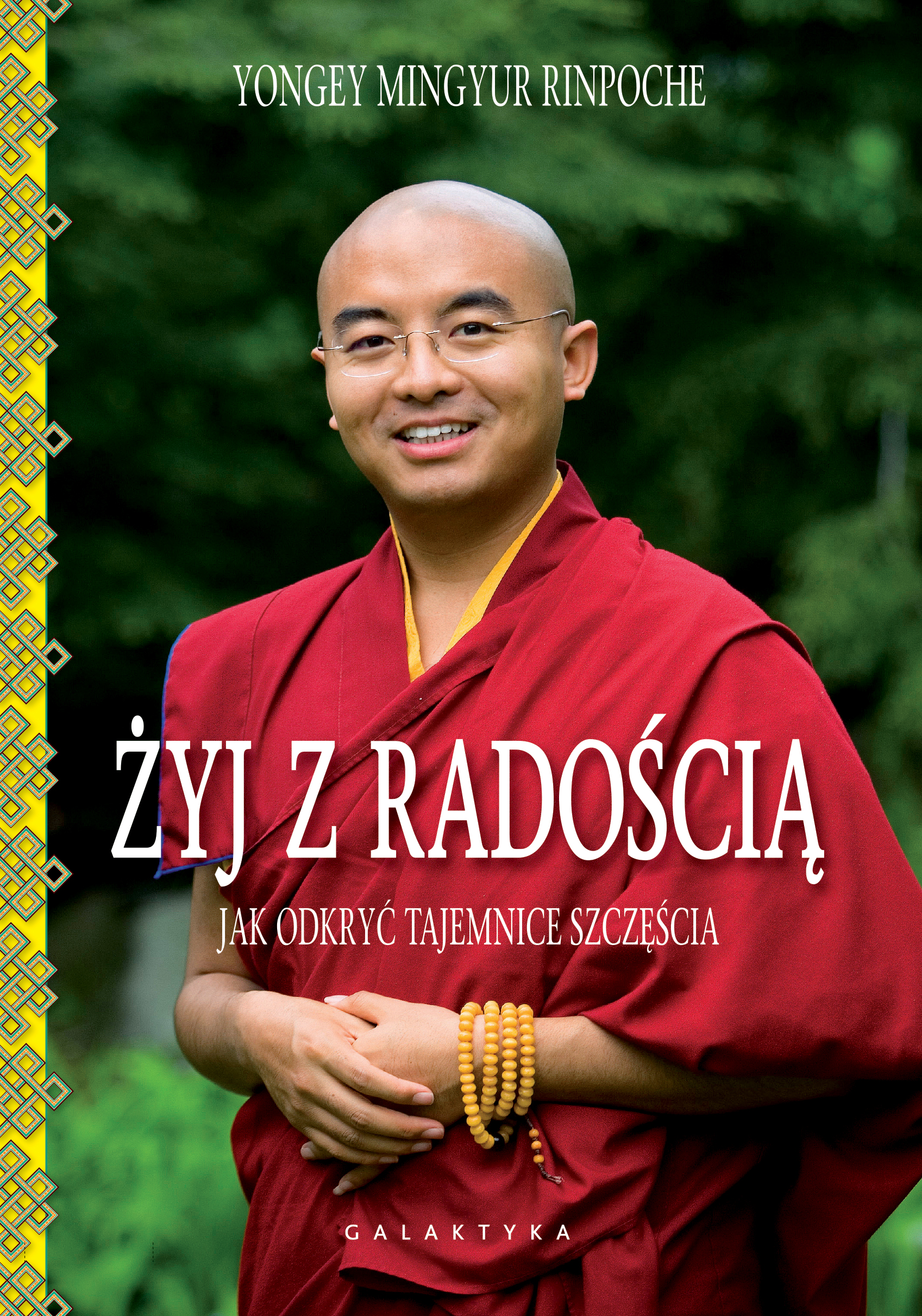 Tytuł: Żyj z radością. Jak odkryć tajemnice szczęścia
Autor: Yongey Mingyur Rinpoche
Wydawnictwo: Galaktyka
Formaty: EPUB, MOBI