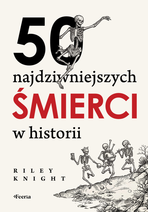 50 najdziwniejszych śmierci w historii — okładka e-booka
