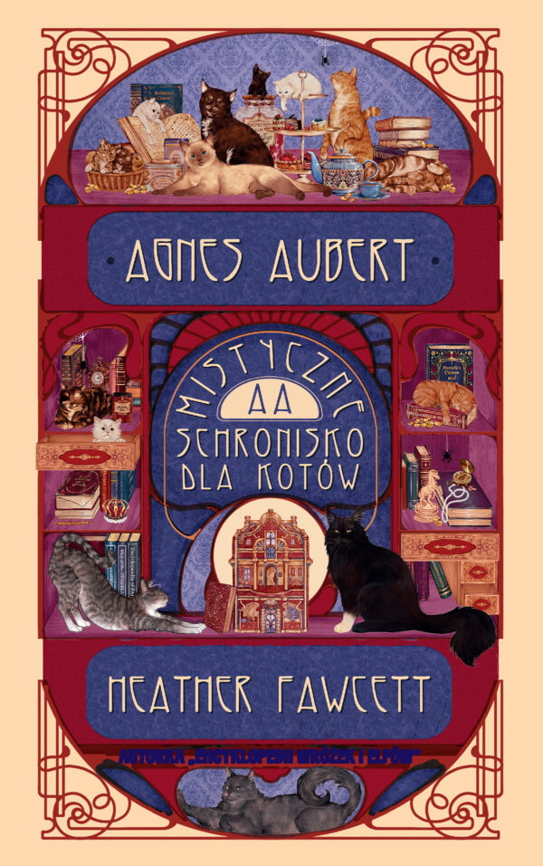 Agnes Aubert. Mistyczne schronisko dla kotów — okładka e-booka