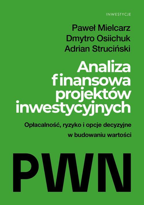 Analiza projektów inwestycyjnych — okładka e-booka