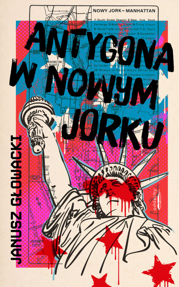 Antygona w Nowym Jorku — okładka e-booka