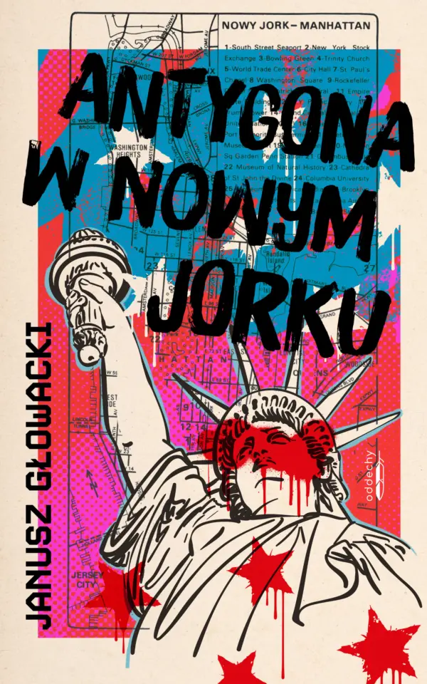 Antygona w Nowym Jorku — okładka e-booka