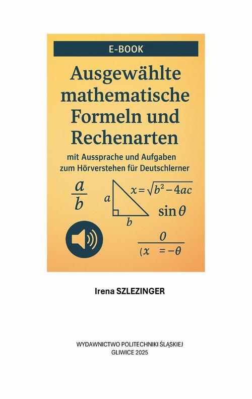 Ausgewählte matematische Formeln und Rechenarten — okładka e-booka