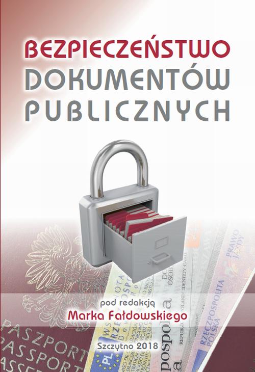Bezpieczeństwo dokumentów publicznych — okładka e-booka