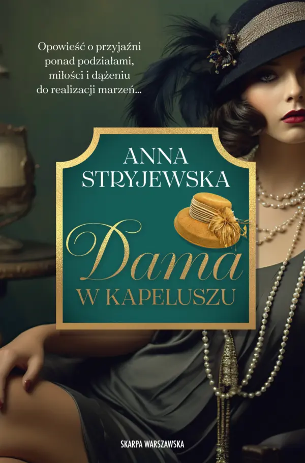 Dama w kapeluszu — okładka e-booka