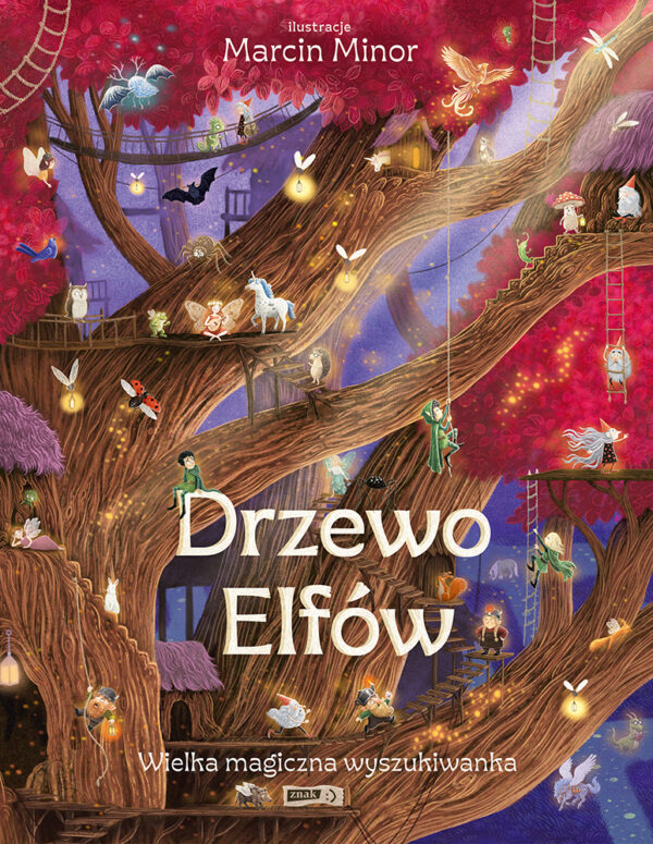 Drzewo Elfów. Wielka magiczna wyszukiwanka — okładka e-booka