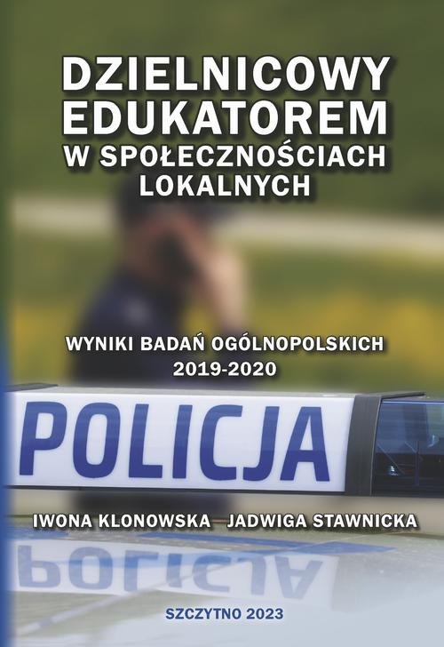 Dzielnicowy edukatorem w społecznościach lokalnych — okładka e-booka