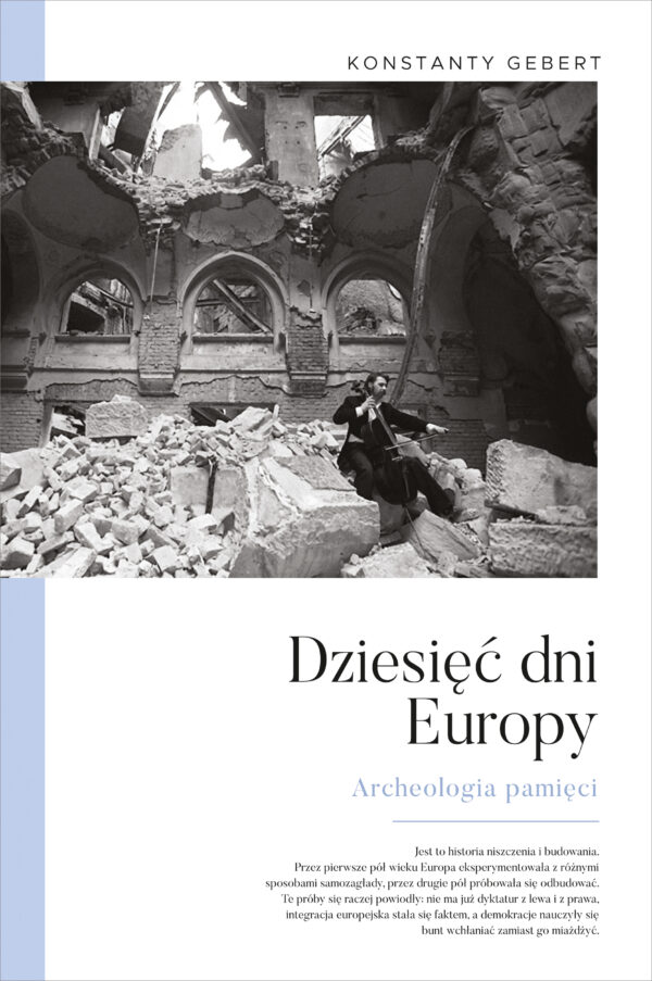 Dziesięć dni Europy. Archeologia pamięci — okładka e-booka