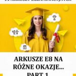 EGZAMIN ÓSMOKLASISTY ARKUSZE E8 NA RÓŻNE OKAZJE... — okładka e-booka